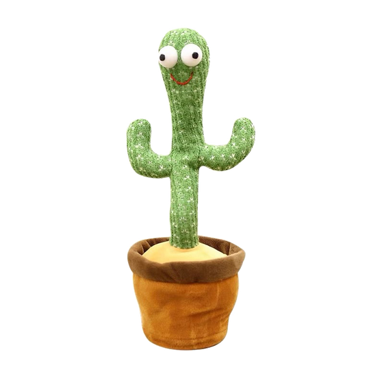 AI Interactive Cactus Toy: Engage in Humorous Conversations for Stress Relief & Learning